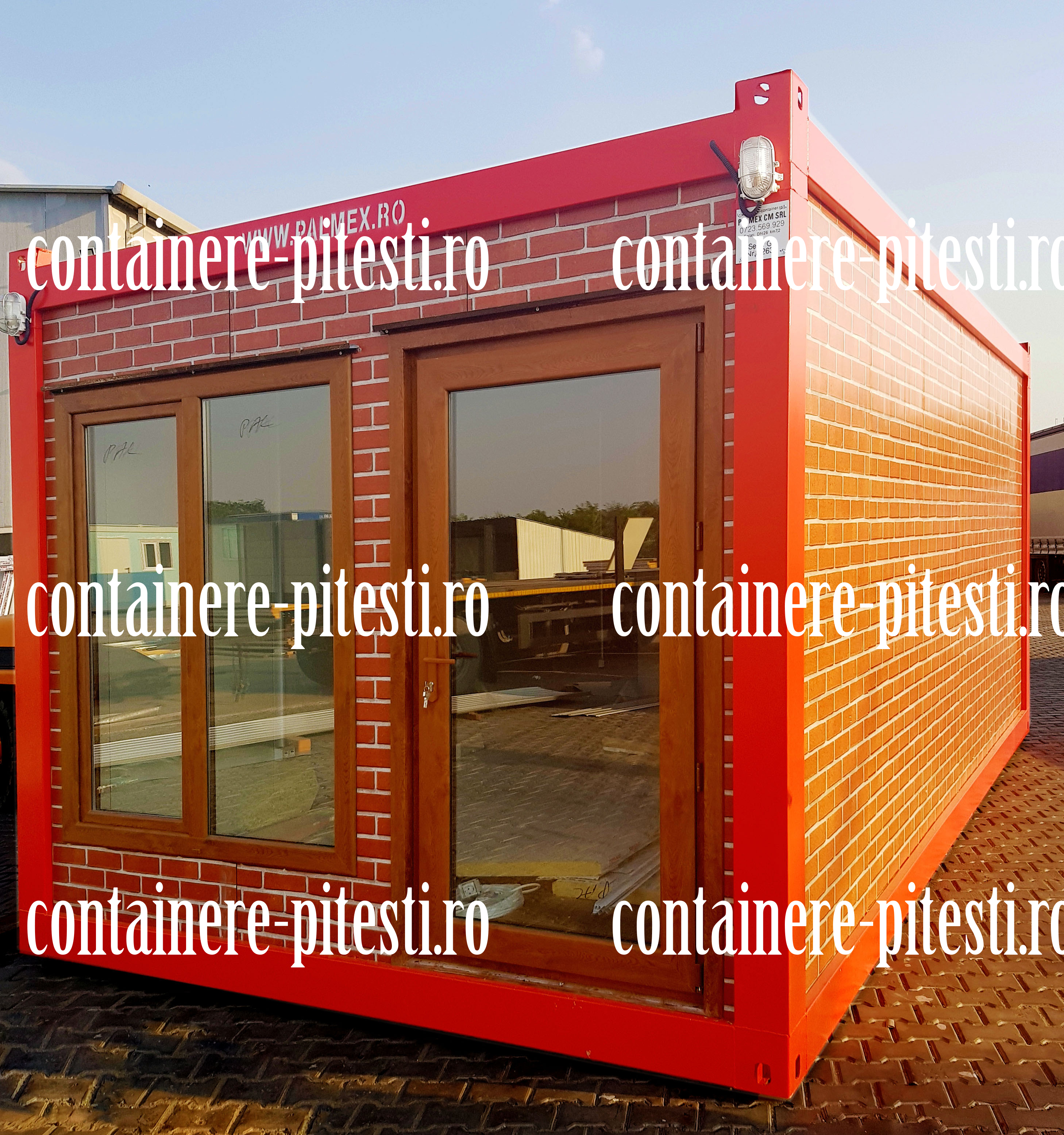 container romania Pitesti